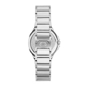 D'Amante Faceted Women's Watch – White Guilloche' Dial, 37 mm – view 6