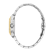 D'Amante Faceted Women's Watch – White Guilloche' Dial, 37 mm – view 5