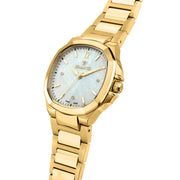 D'Amante Faceted Women's Watch – White Guilloche' Dial, 37 mm – view 3