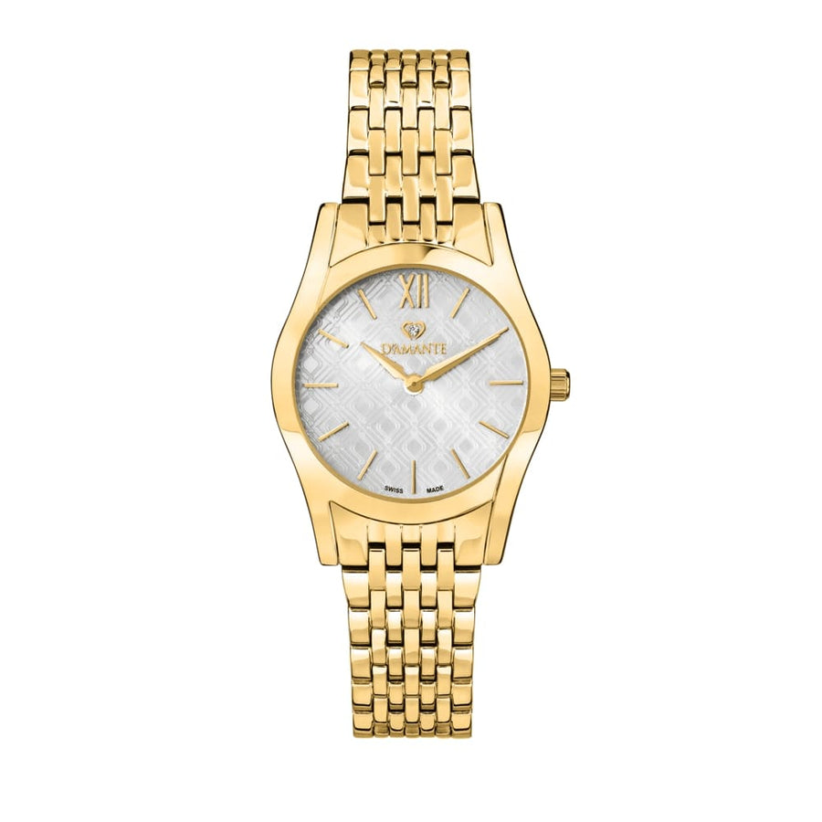 D'Amante Eclypse Women's Watch – Silver Dial