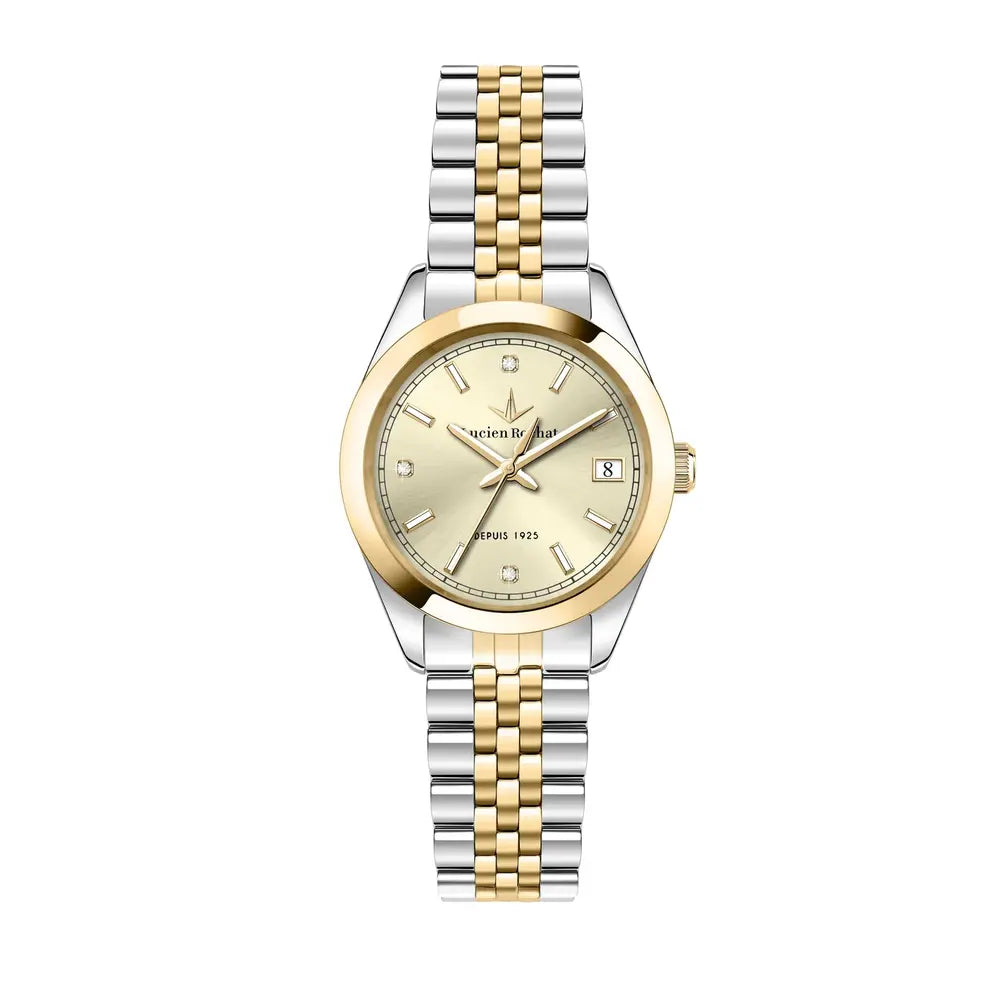 Lucien Rochat Madame Women's Watch – Gold Dial, Stainless Steel, 32 mm – view 2