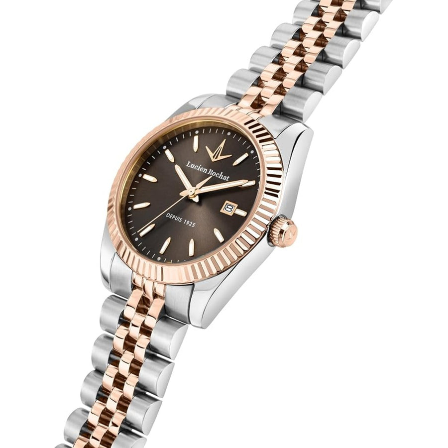 Lucien Rochat Bienne Women's Watch – Brown Dial, Stainless Steel, 31 mm – view 3