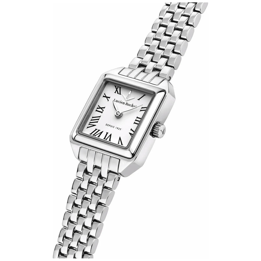Lucien Rochat Aurorae Women's Watch – White Dial, Stainless Steel, 24×30 mm – view 2