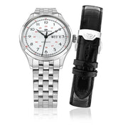Philip Watch Museum Men's Watch – White Dial, Stainless Steel, 40 mm – view 6