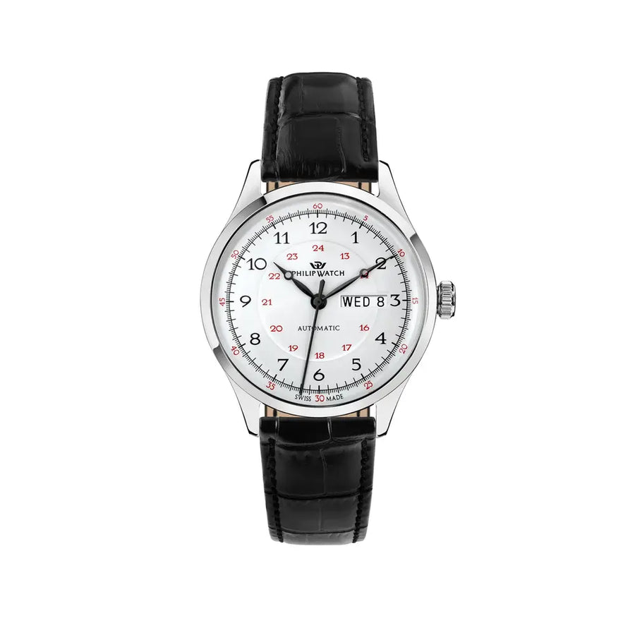 Philip Watch Museum Men's Watch – White Dial, Stainless Steel, 40 mm – view 4