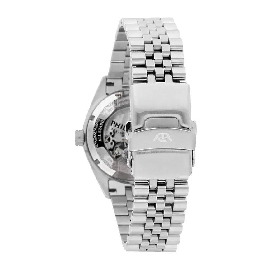 Philip Watch Caribe Men's Watch – Blue Dial, Stainless Steel, 41 mm