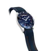 Philip Watch Caribe Men's Watch – Blue Dial, Stainless Steel, 42 mm – view 3
