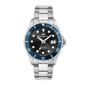 Philip Watch Caribe Men's Watch – Black Dial, Stainless Steel, 42 mm – view 3