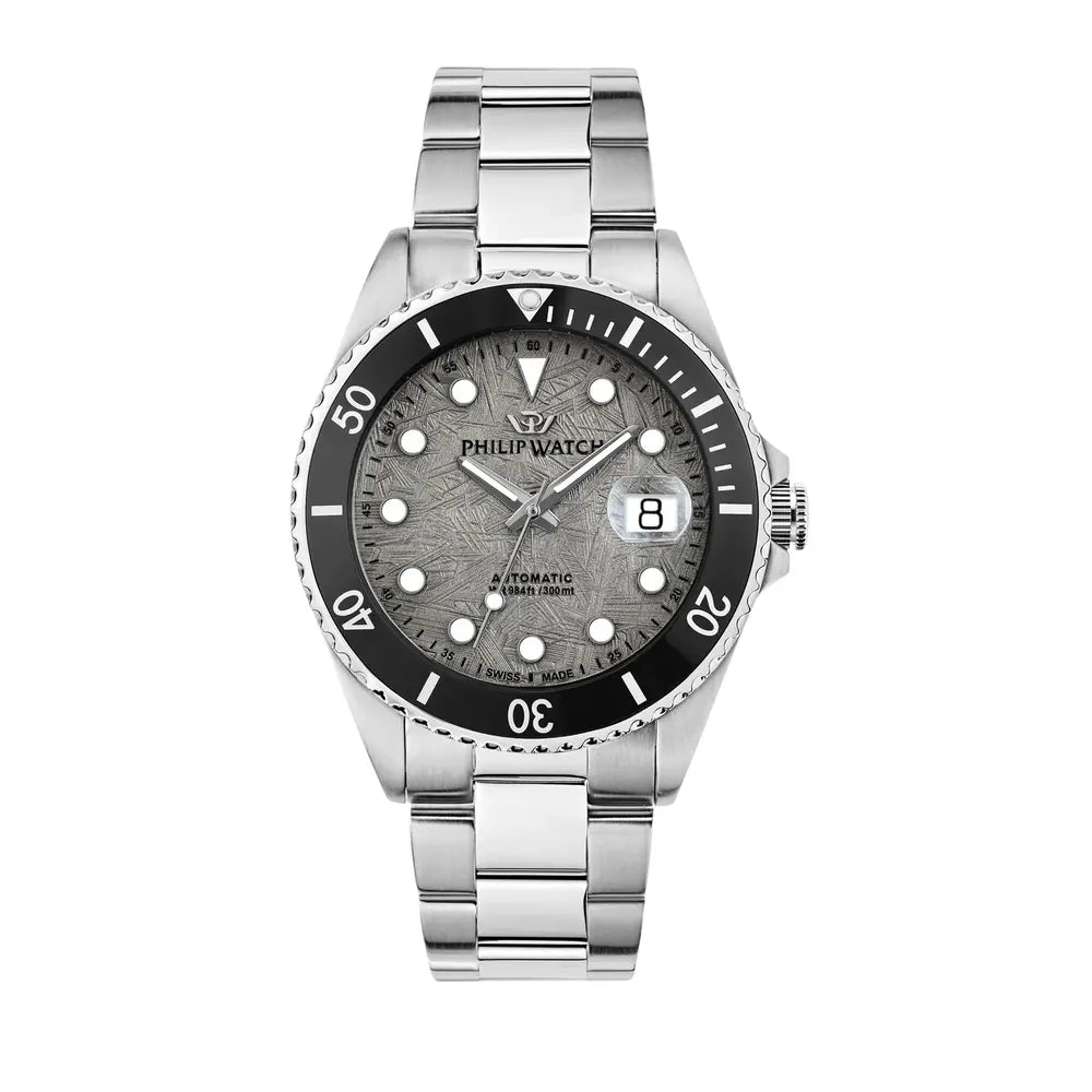 Philip Watch Caribe Men's Watch – Meteorite Dial, Stainless Steel, 42 mm – view 3