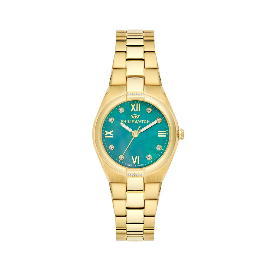 Philip Watch Timeless Women's Watch – Green Dial, 29 mm – view 2