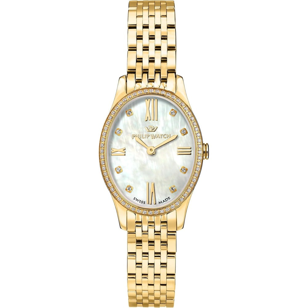 Philip Watch Ellipse Women's Watch – White Dial, Stainless Steel, 25 mm – view 3