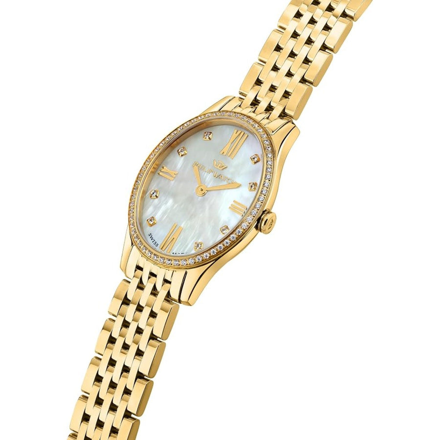 Philip Watch Ellipse Women's Watch – White Dial, Stainless Steel, 25 mm – view 4