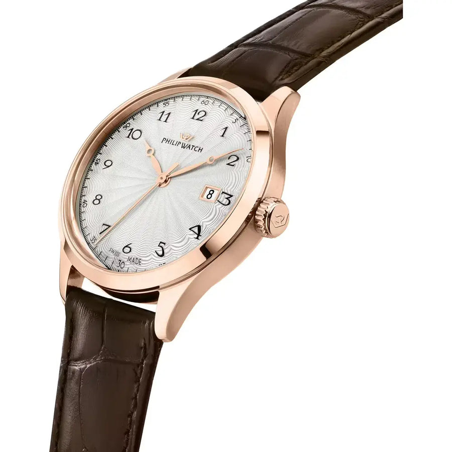 Philip Watch Museum Men's Watch – White Dial, Stainless Steel, 40 mm – view 4