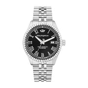 Philip Watch Caribe Men's Watch – Black Dial, Stainless Steel, 41 mm – view 2