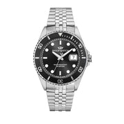 Philip Watch Caribe Men's Watch – Black Dial, Stainless Steel, 42 mm – view 3