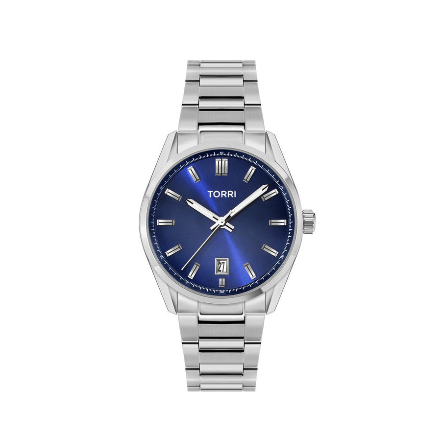 Torri Salvini Men's Watch – Blue Dial