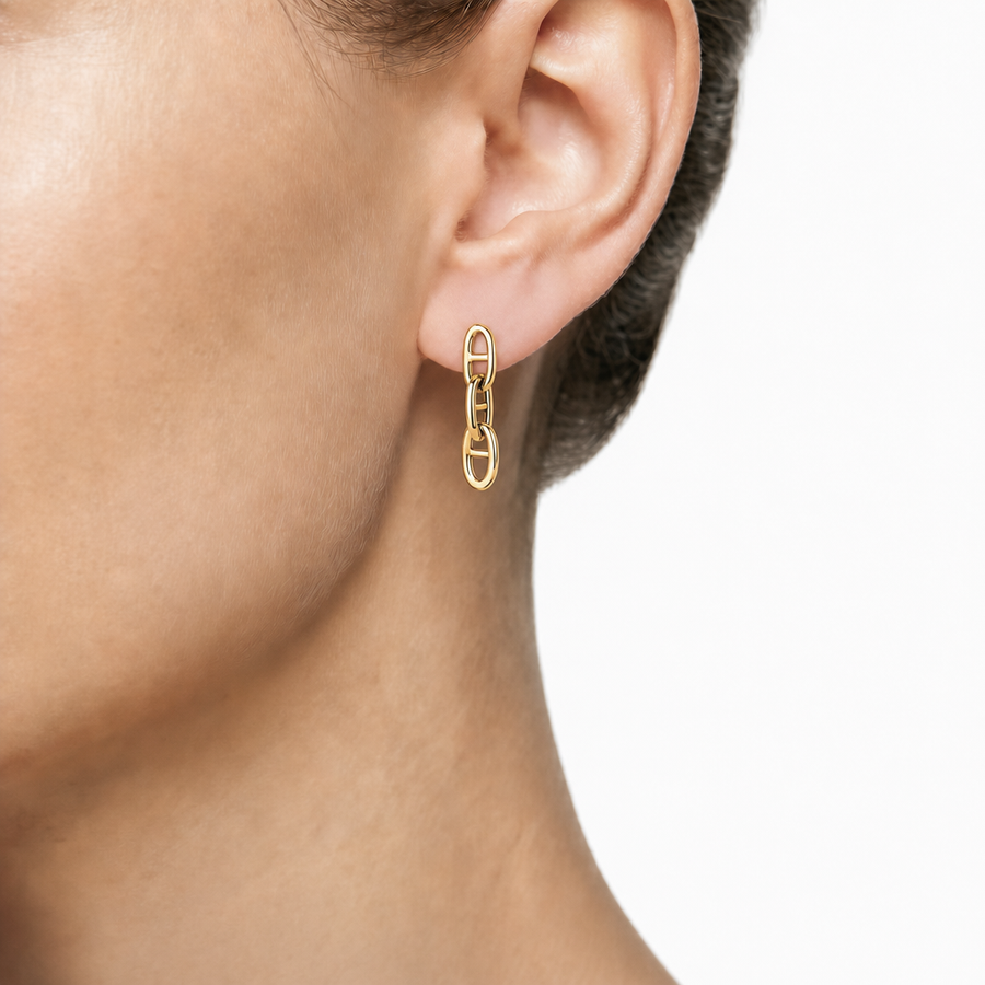 Woman Intreccio Bold Silver 925 Earrings