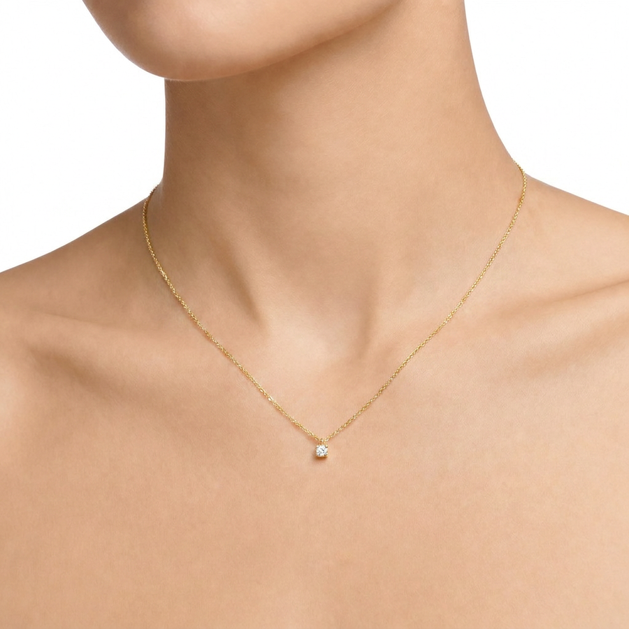 Woman Promessa Damore 18K Gold Necklace