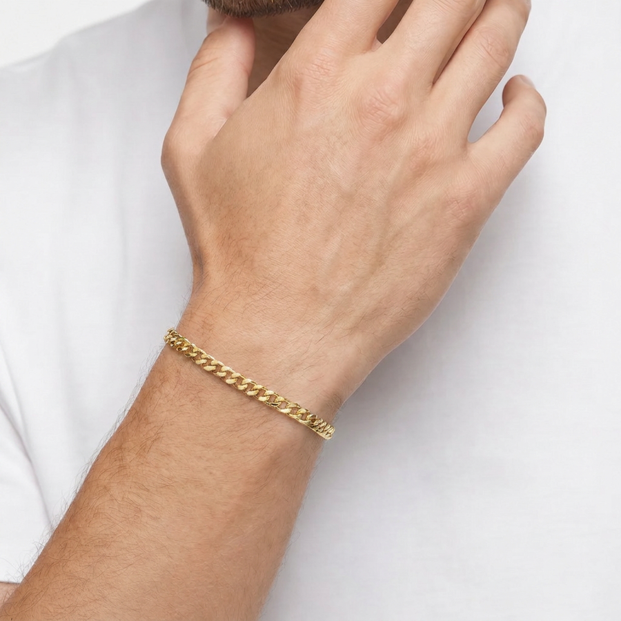 Man Grumetta Gold 18K Bracelet
