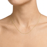 Woman Spiga Gold Anniversary 18K Chain