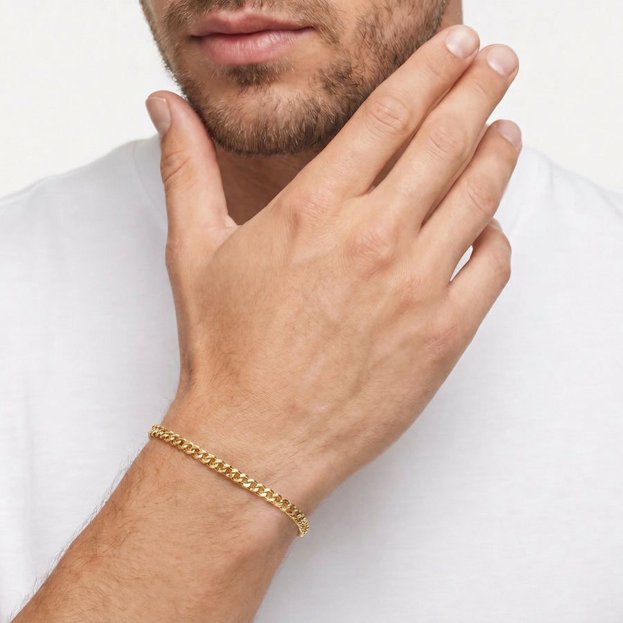 Man Grumetta Gold 18K Bracelet
