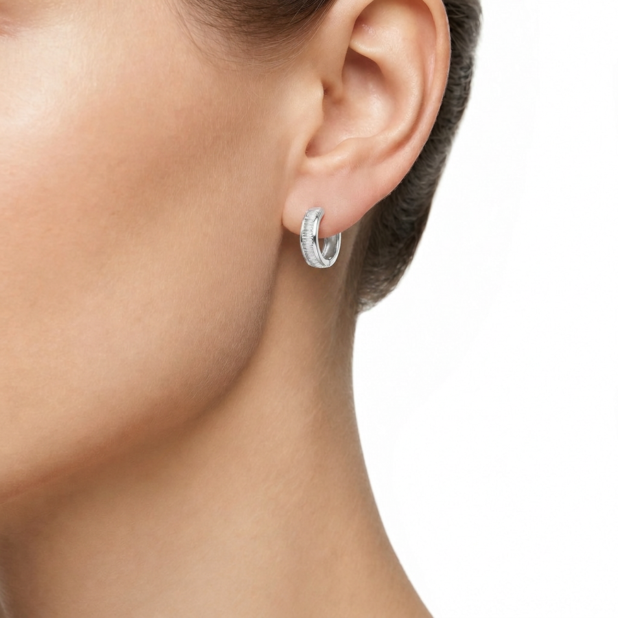أقراط نسائية كريول ذهب عيار 9