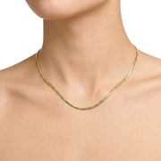 Woman Inglese Gold 9K Chain