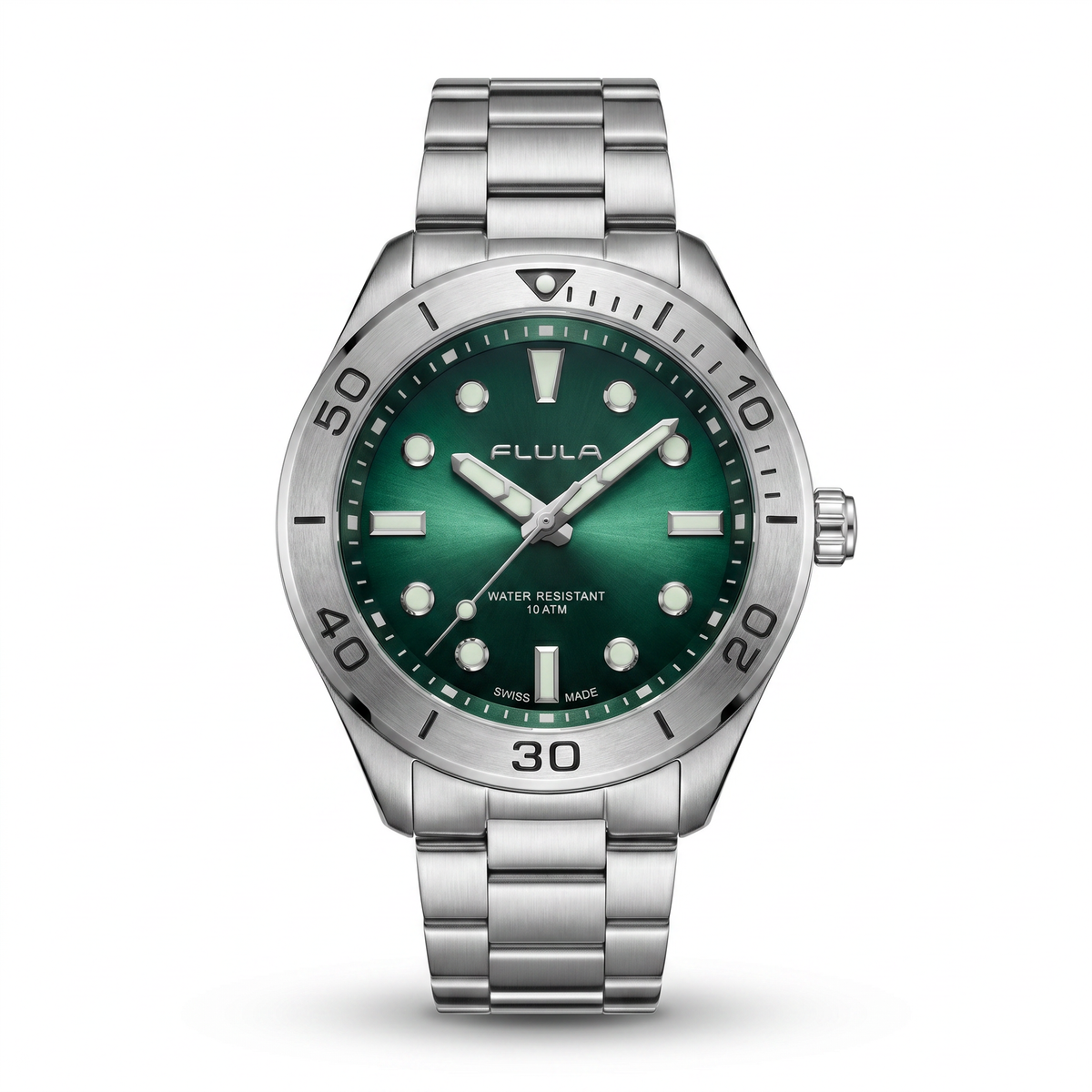 Alula Men's Watch – Green Dial