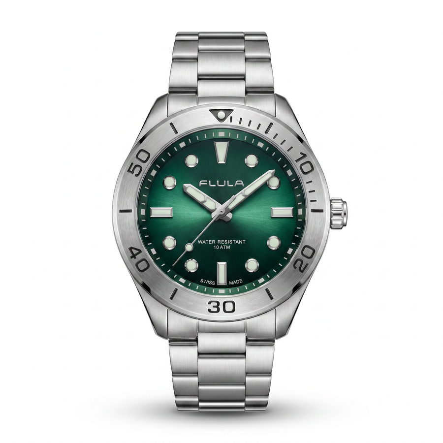 Alula Men's Watch – Green Dial