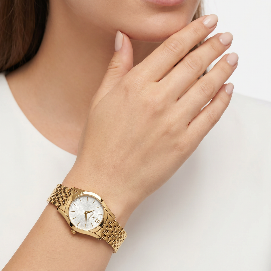 D'Amante Eclypse Women's Watch – Silver Dial – view 2