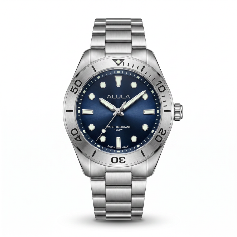 Alula Men's Watch – Blue Dial