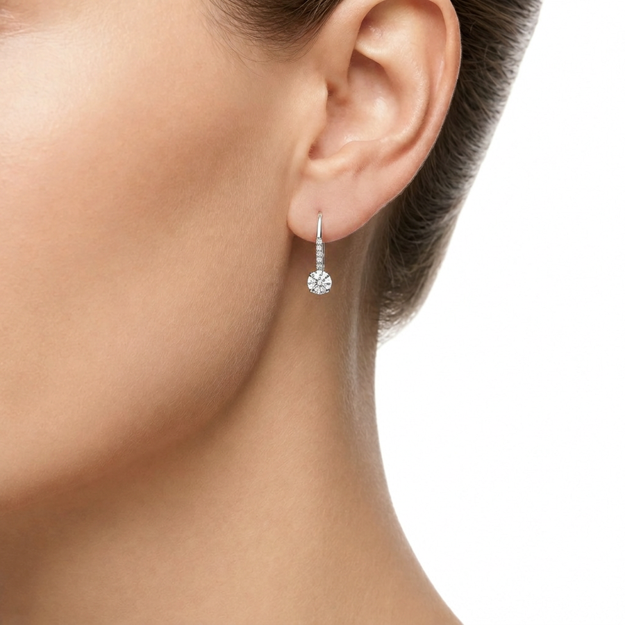 Woman Lux Etoile Diamonds 18K Earrings