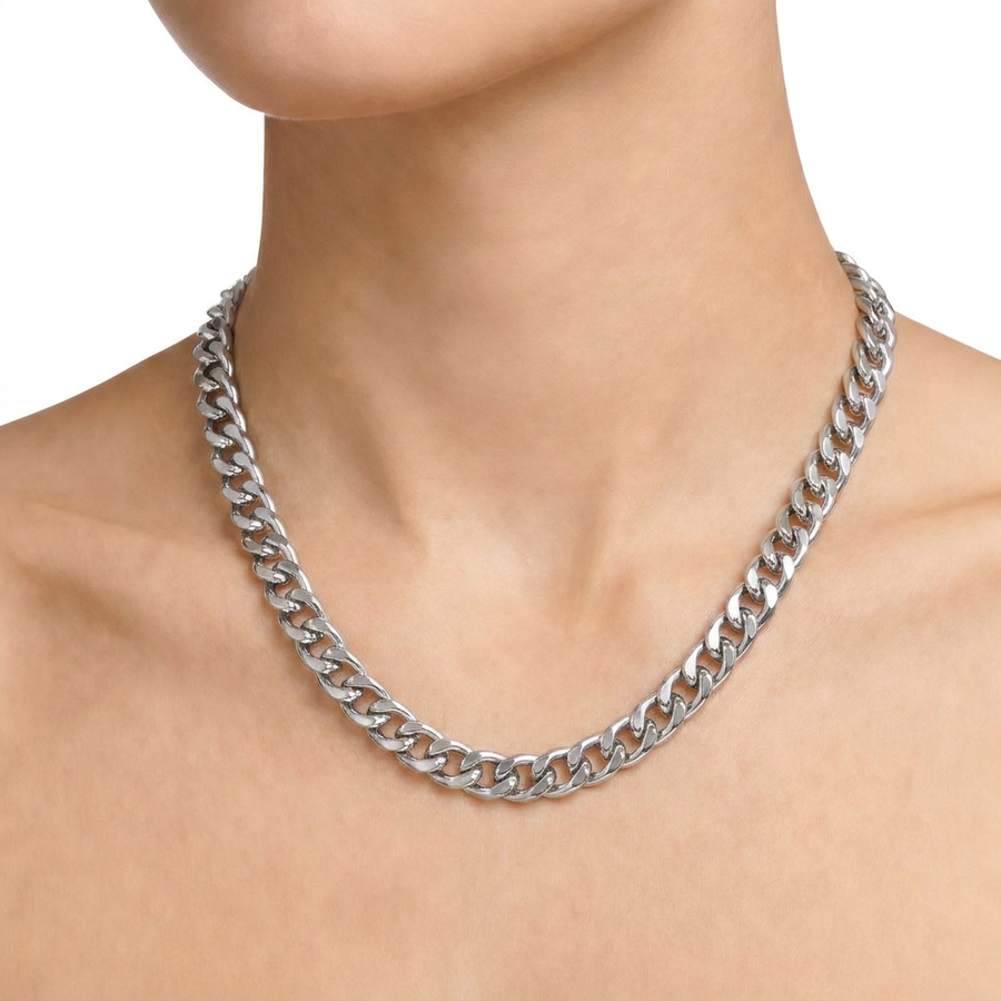 Woman Intreccio Bold Silver 925 Chain
