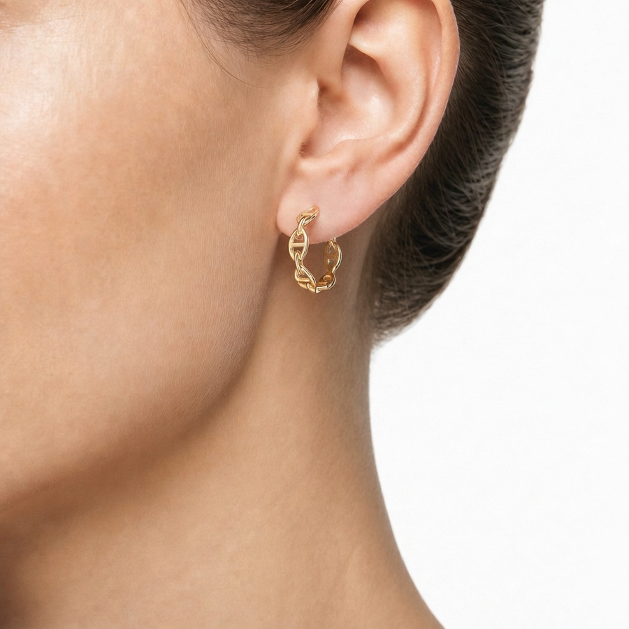 Woman Intreccio Bold Silver 925 Earrings