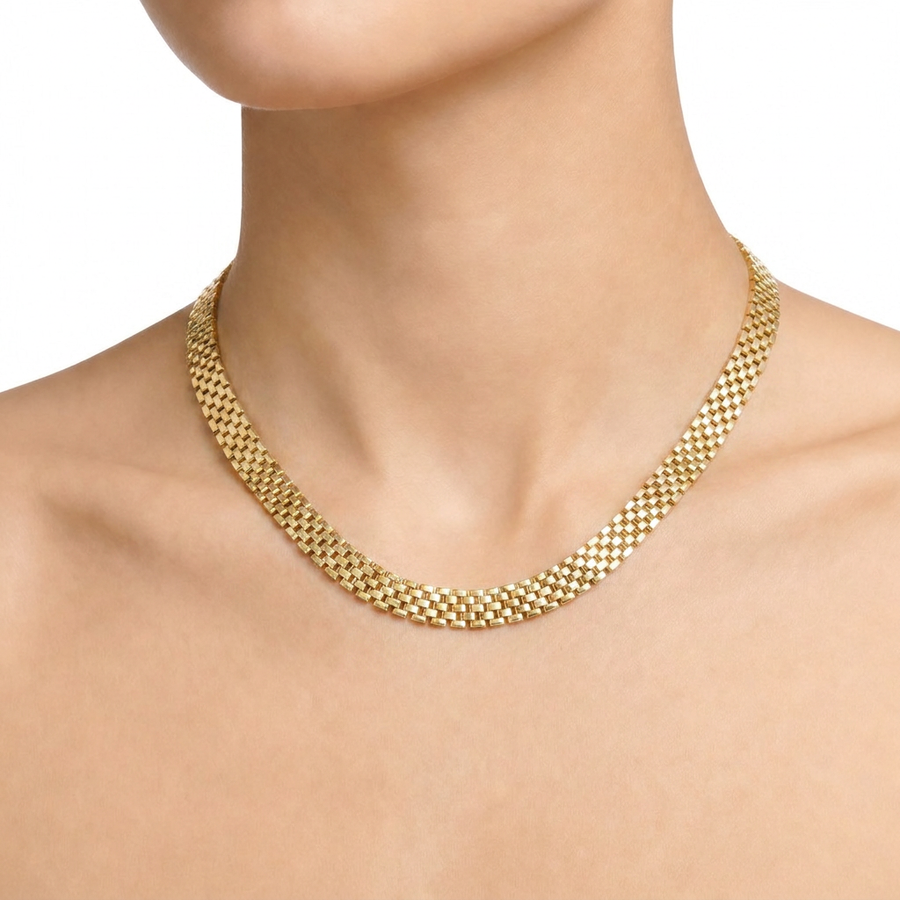 Woman Intreccio Bold Silver 925 Chain