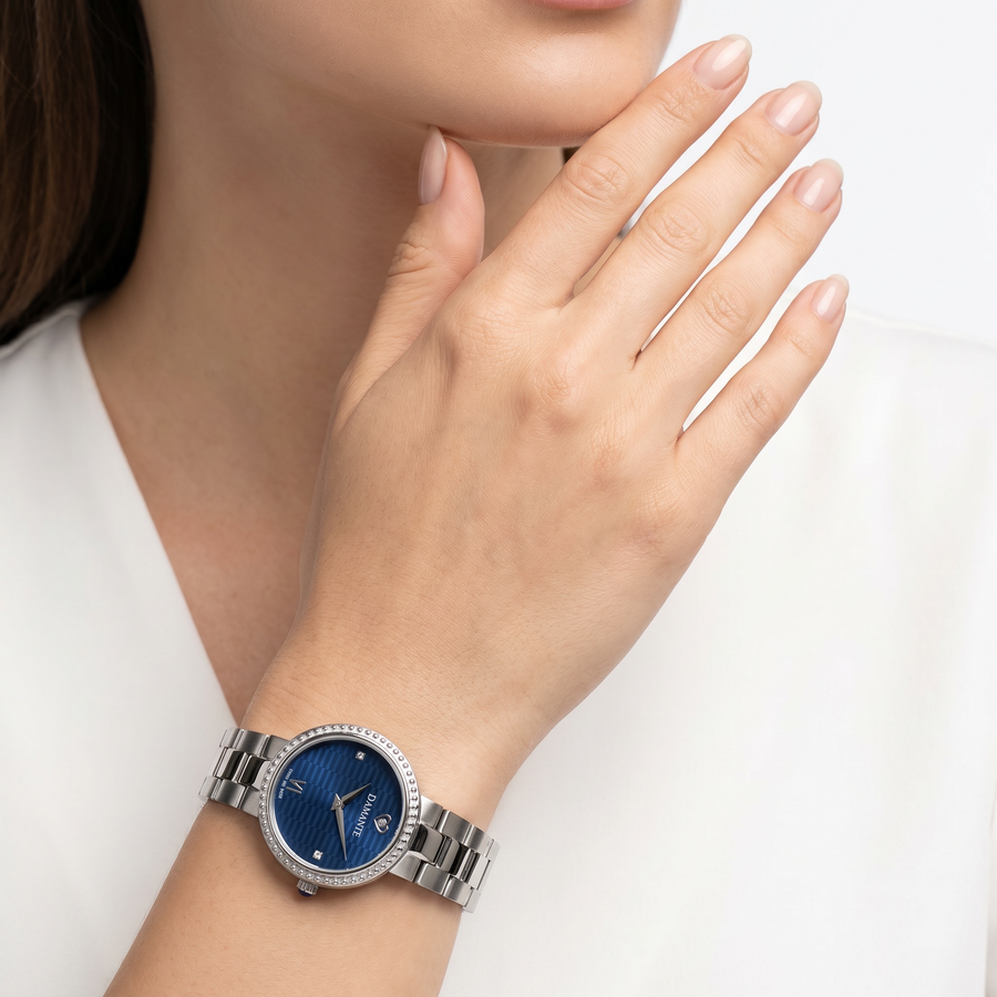 D'Amante Precious Women's Watch – Blue Dial, 28 mm – view 2