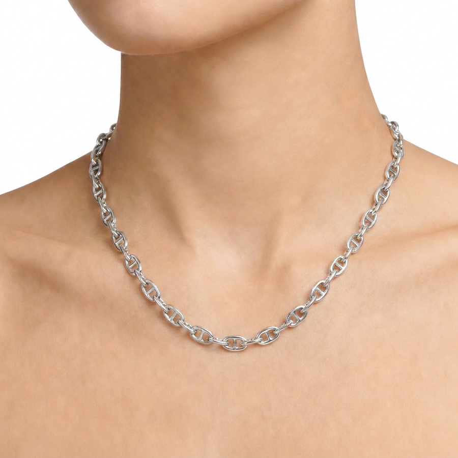 Woman Intreccio Bold Silver 925 Chain