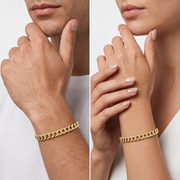 Unisex Intreccio Bold Silver 925 Bracelet
