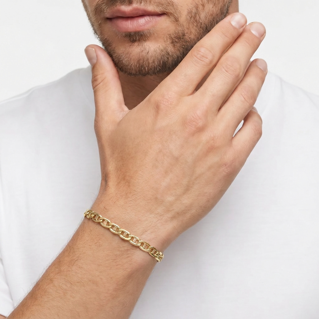 Man Traversino Gold Man 18K Bracelet