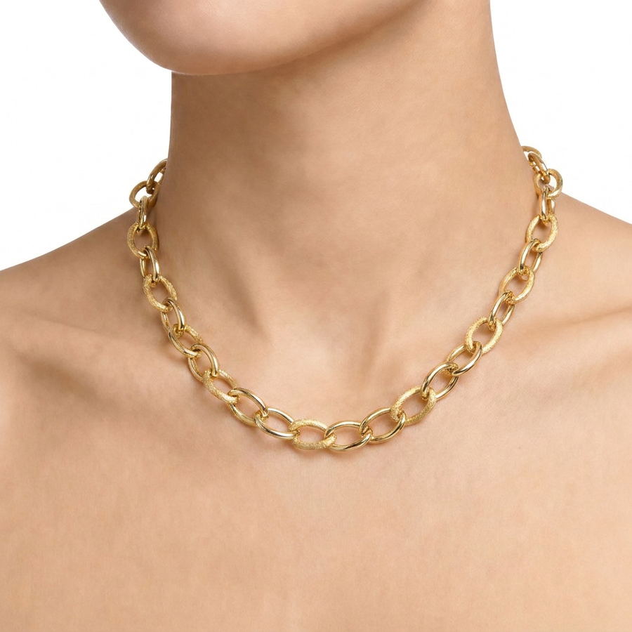 Woman Felicita Trendy Steel Chain