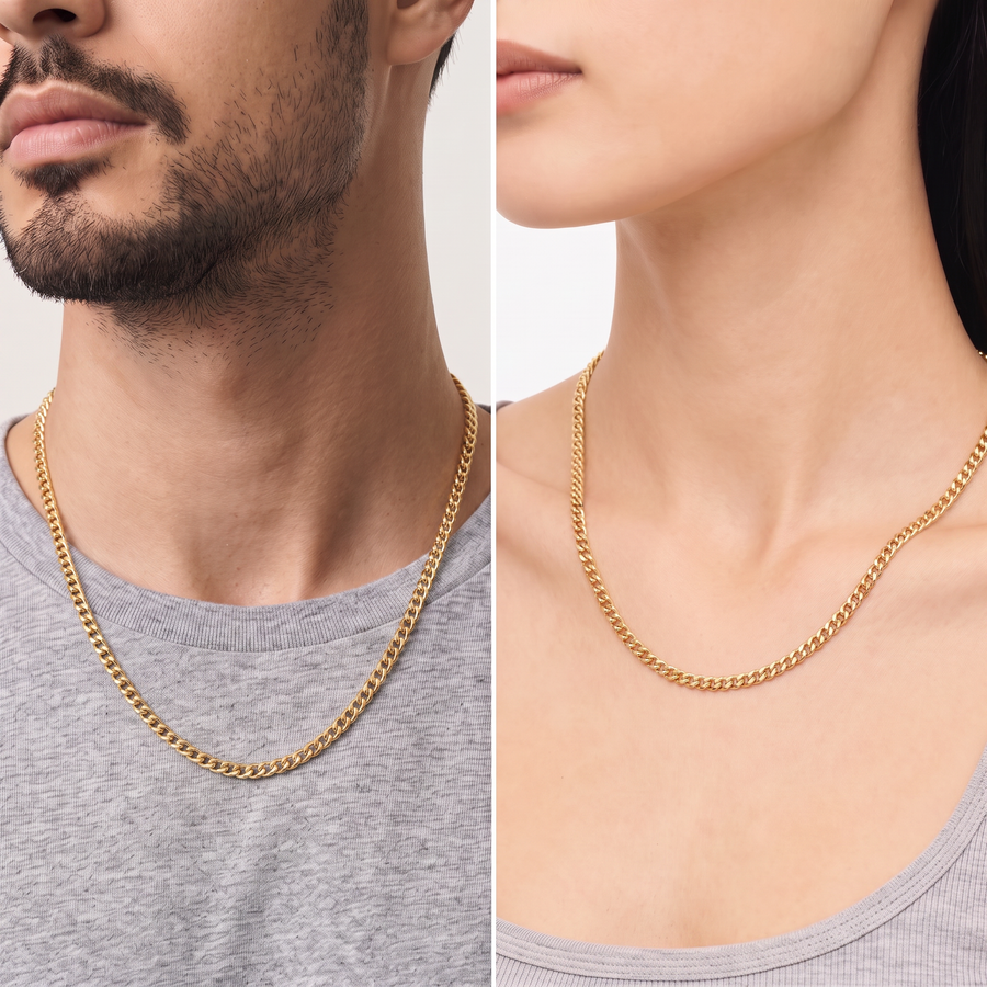 Unisex Intreccio Bold Silver 925 Chain