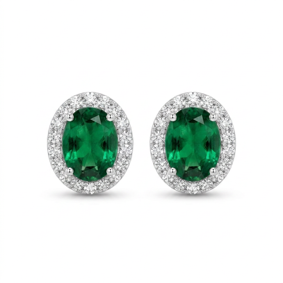 Woman Princess Silver 925 Earrings