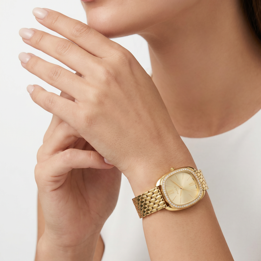 Alula Women's Watch – Gold Dial – view 2
