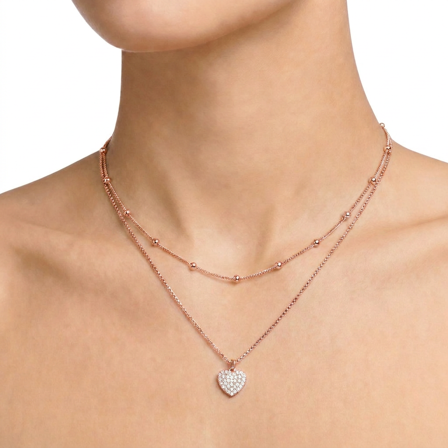 Woman True Love Silver 925 Necklace