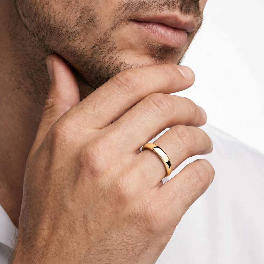 Unisex Fedi Wedding 18K Ring
