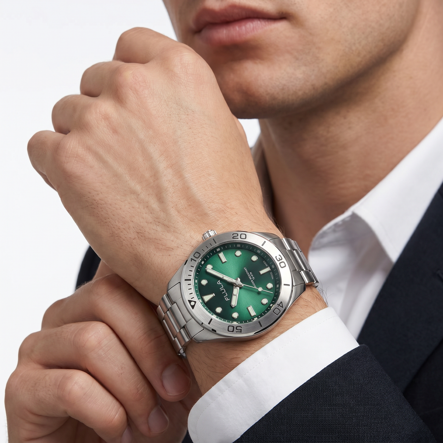 Alula Men's Watch – Green Dial – view 2