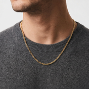 Man Traversino Gold Man 18K Chain