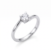 18K White Gold Etoile Ring – Diamond – view 2