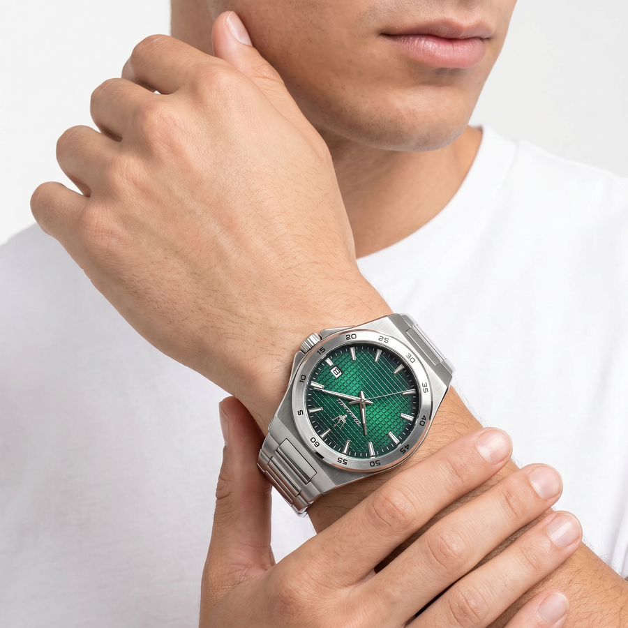 Maserati Velocita Men's Watch – Green Dial – view 2