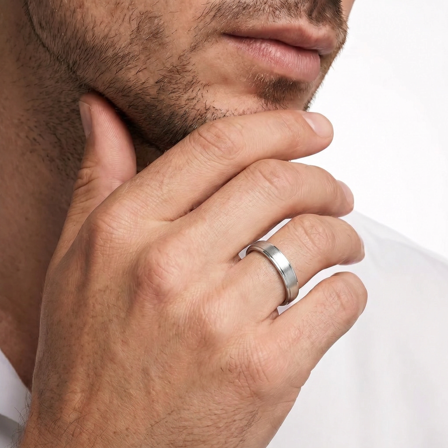 Man Gent Gold Man 18K Ring